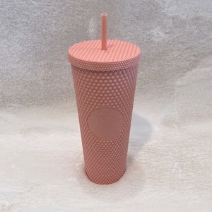 NWT Light pink studded tumbler